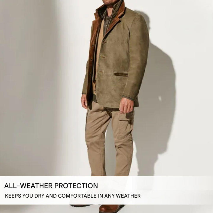 Men's autumn jacket – Leandro in autumn leaf tones