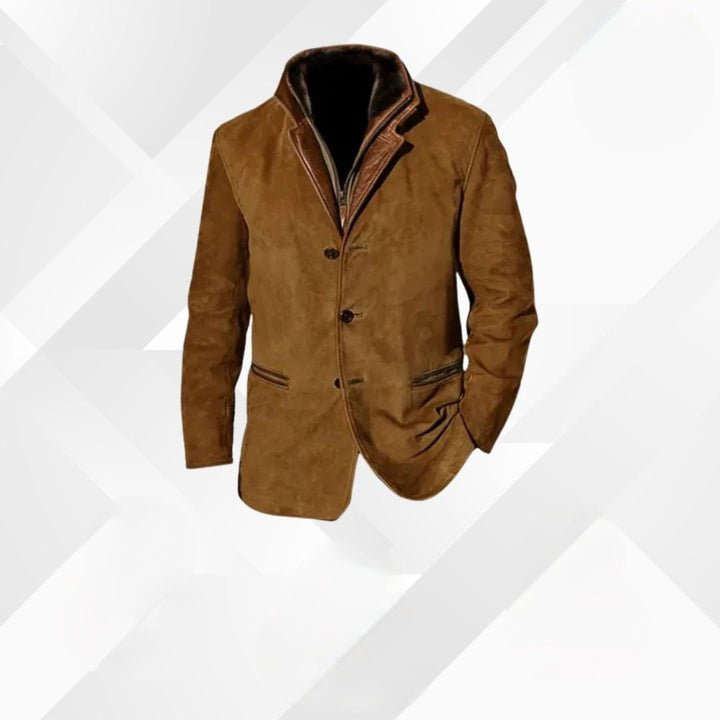Men's autumn jacket – Leandro in autumn leaf tones