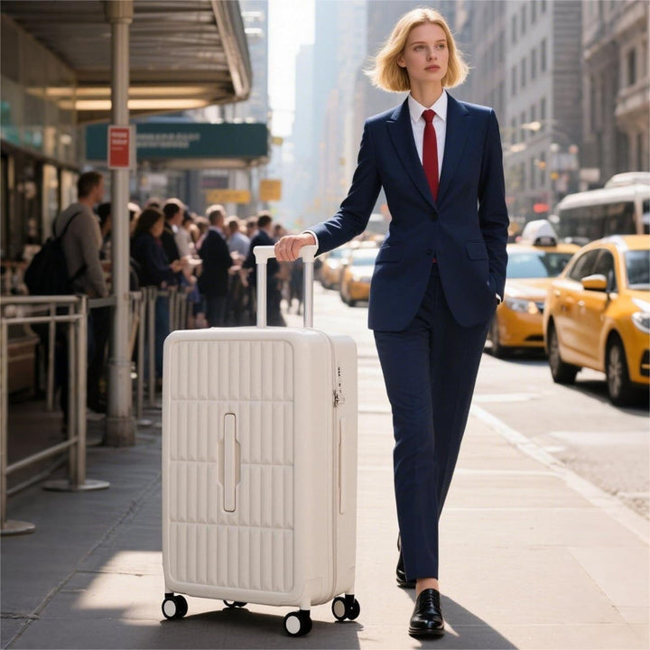 Airline-Approved 20" (50.8 cm) Carry-On Luggage with 3:7 Split & Triple-Layer PC Shell