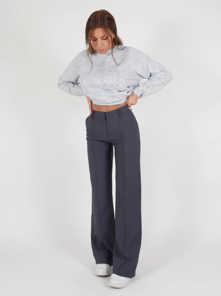 Stylish Wide Ladies Trousers – Aurelia