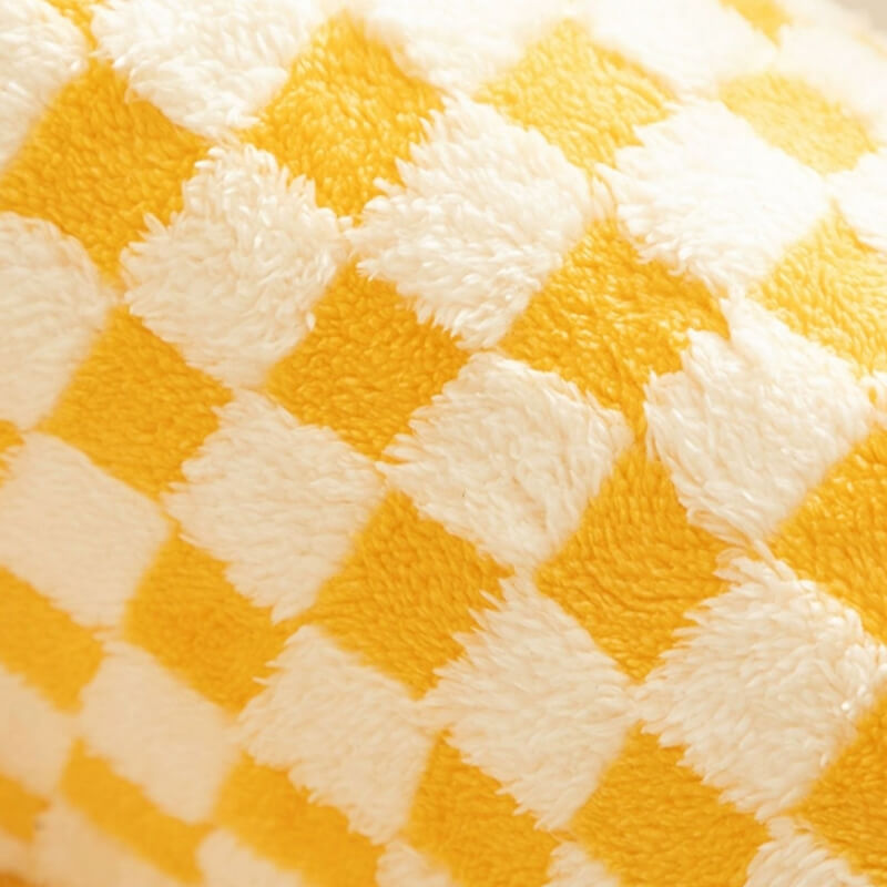 2-in-1 Cat Tunnel Bed - FurryFun-Yellow-S-Nora Luxe