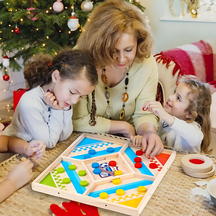 2-in-1 Educational Board Game - Double Fun Games-Nora Luxe