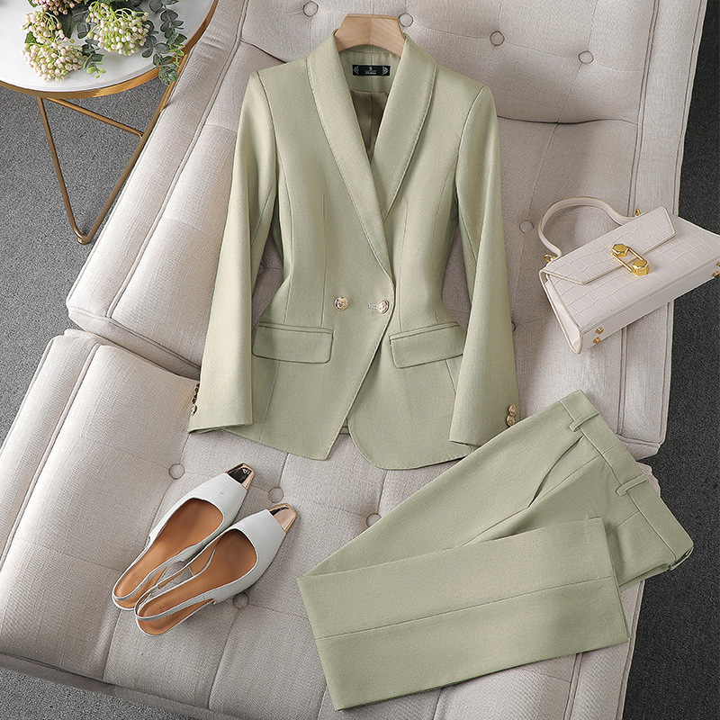 Ladies Blazer & Trousers Set – Celestine Autumn Magic Edition