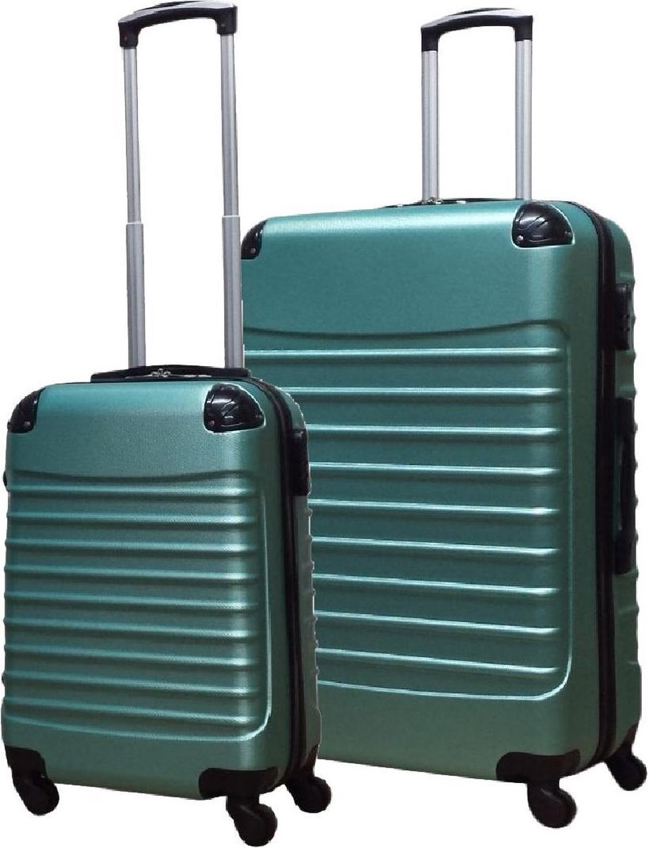 2-piece hard shell luggage set - Napoli-Nora Luxe