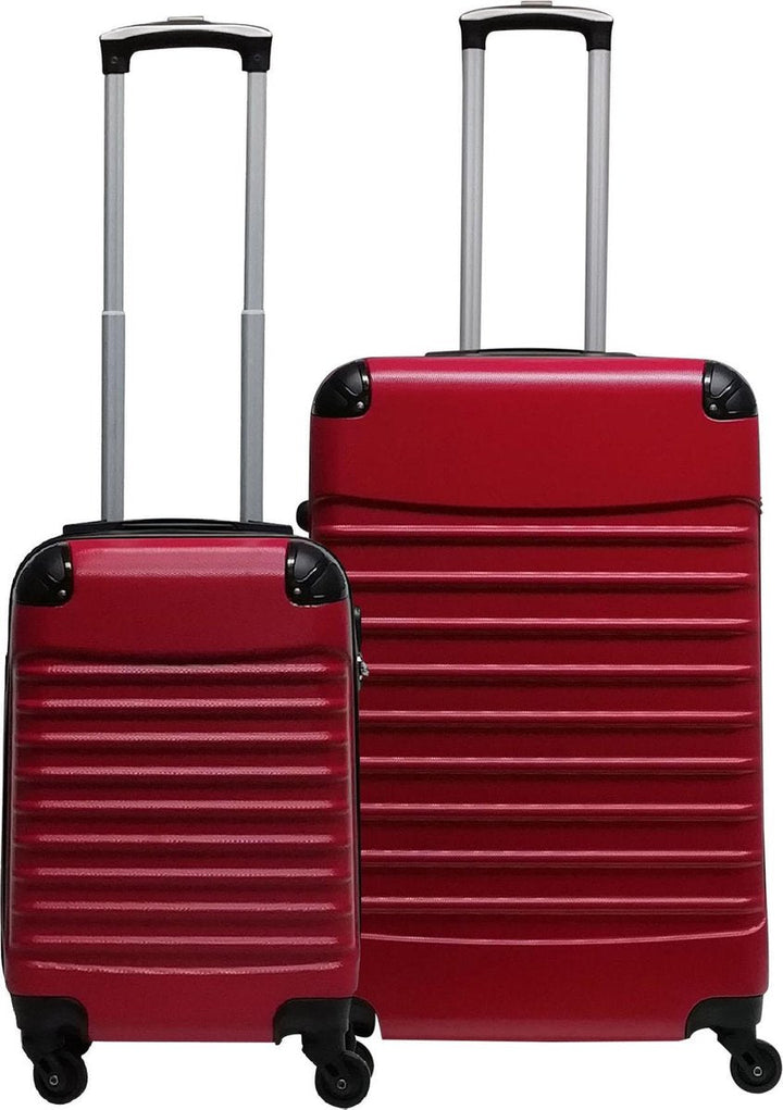 2-piece hard shell suitcase set – Siena Rosso-Nora Luxe