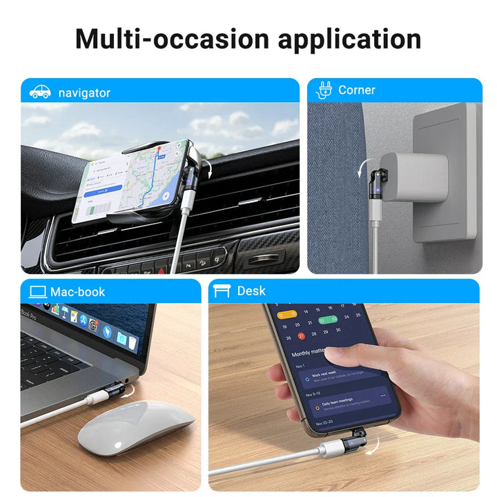 240W USB-C to USB-C Rotating Fast Charge Adapter – Buy 1, Get 1 FREE-State of Style