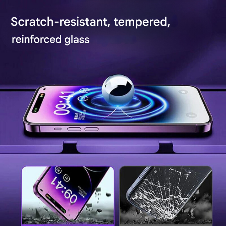 3-in-1 iPhone Screen Protector - iShield Privacy-iPhone 16-Nora Luxe