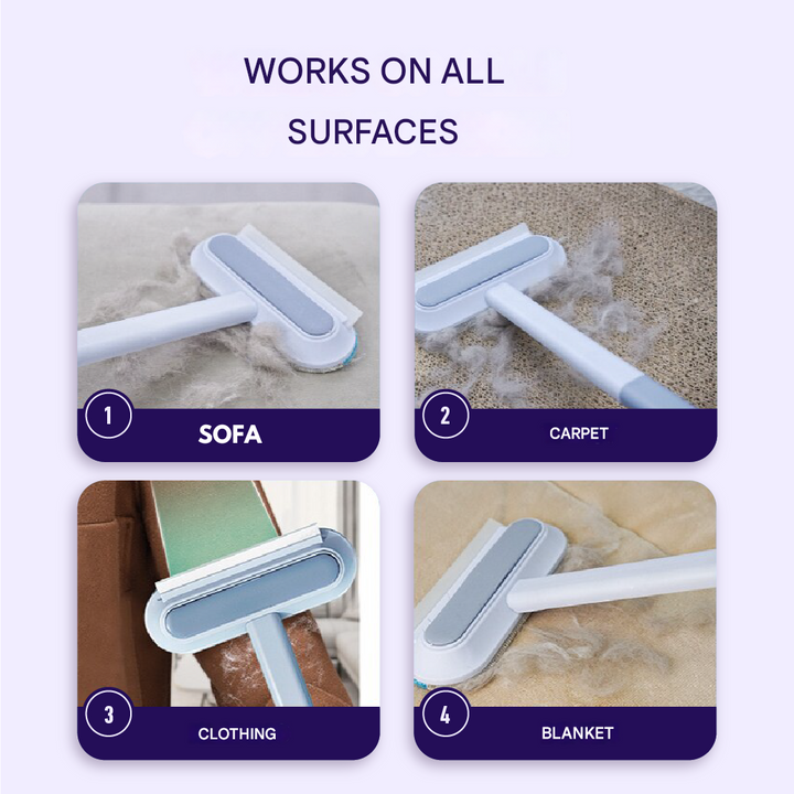3-in-1 Pet Hair Remover - PetClean Pro-Nora Luxe