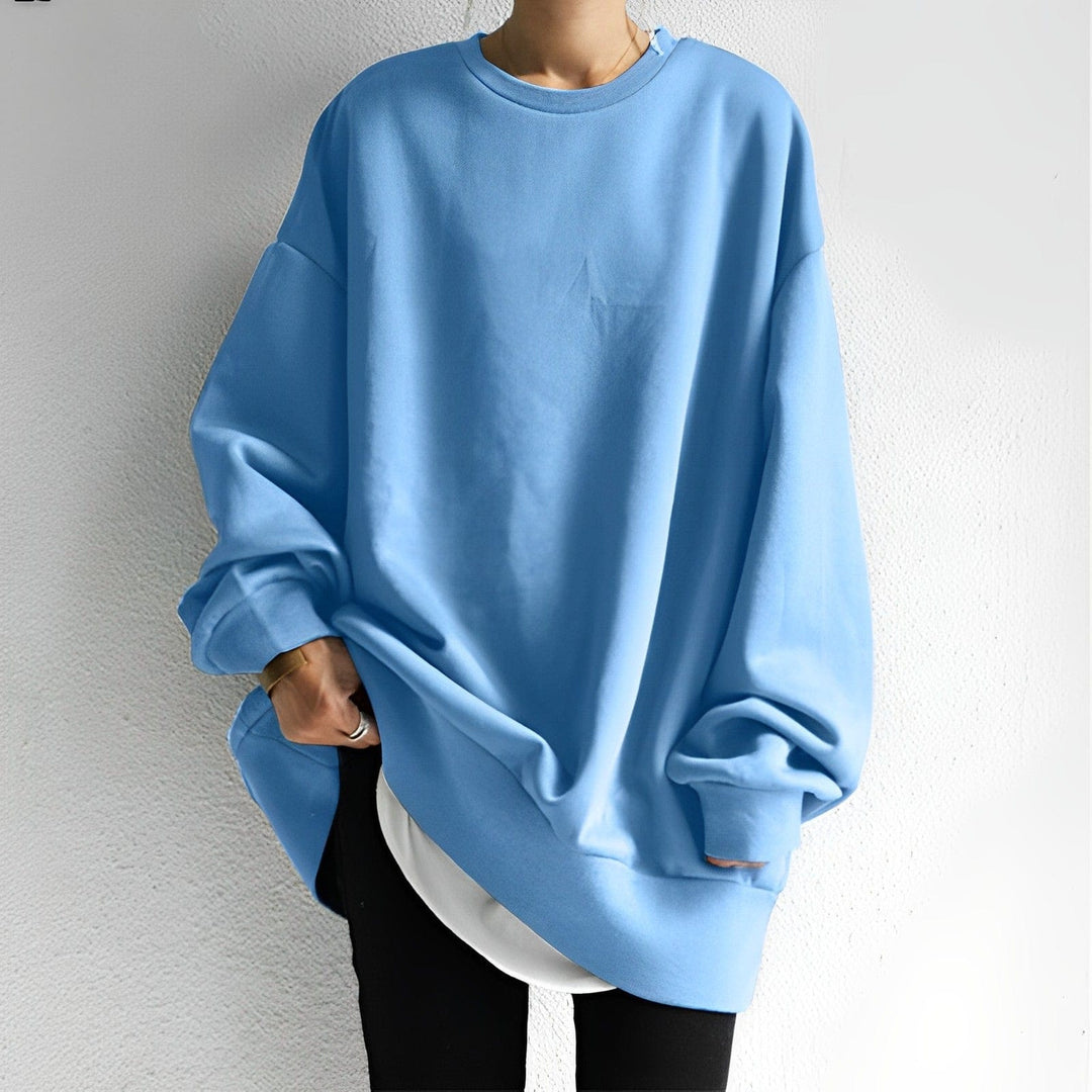 Ladies' Oversized Sweater with Textured Design – Anneliesae