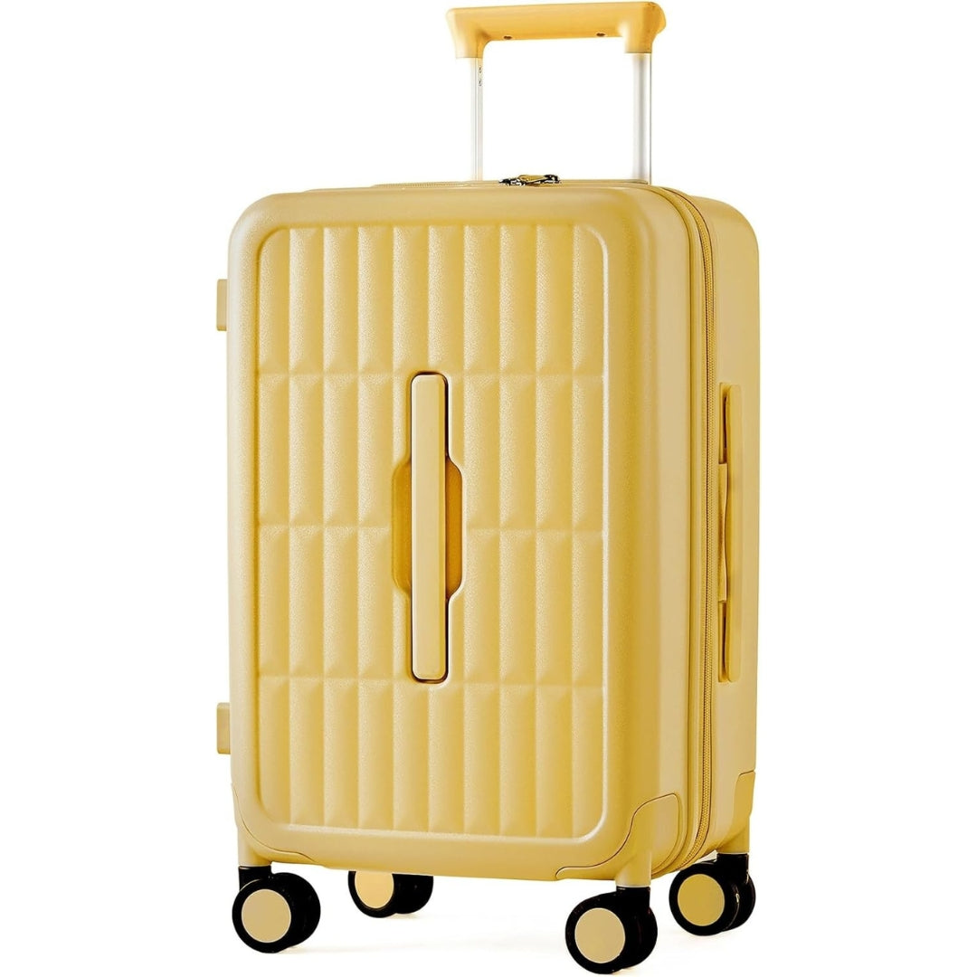 Airline-Approved 20" (50.8 cm) Carry-On Luggage with 3:7 Split & Triple-Layer PC Shell