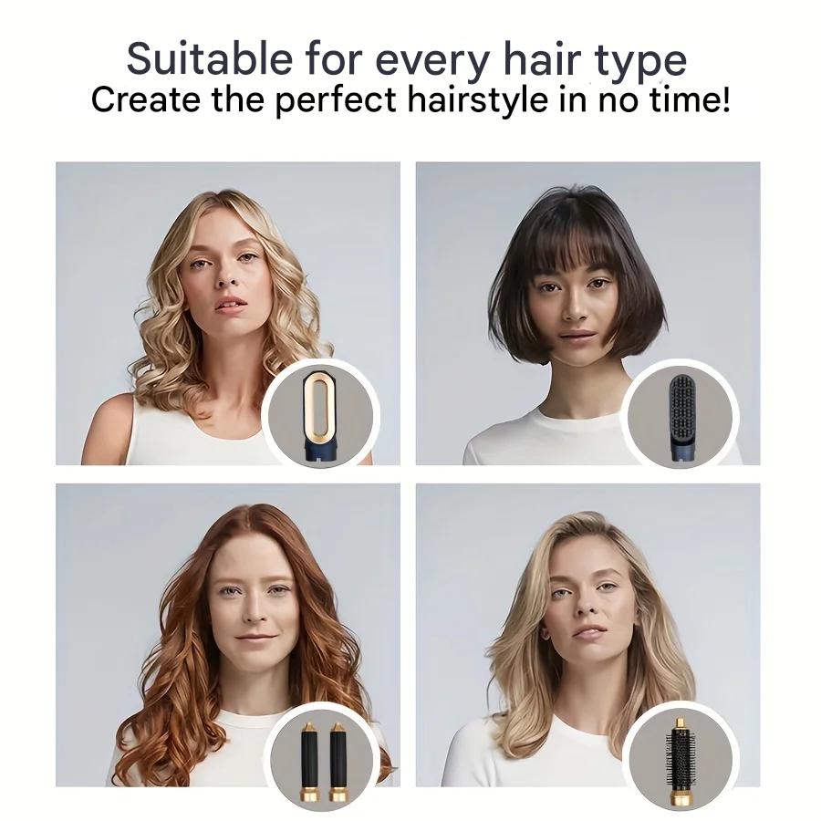 5-in-1 Multi Hair Styler with Ionic Technology - AuraStyle-Pro-Nora Luxe