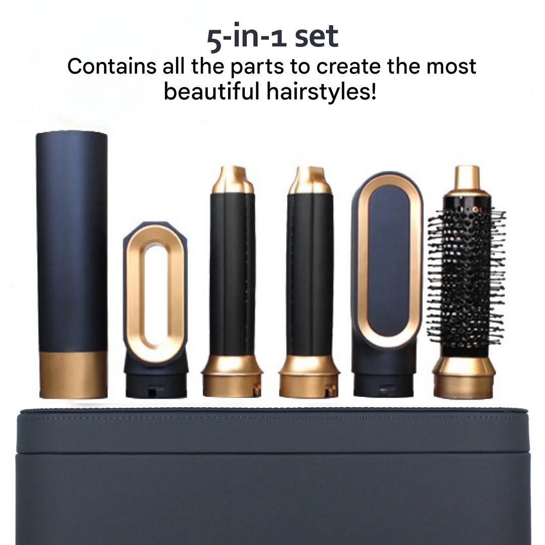 5-in-1 Multi Hair Styler with Ionic Technology - AuraStyle-Pro-Nora Luxe