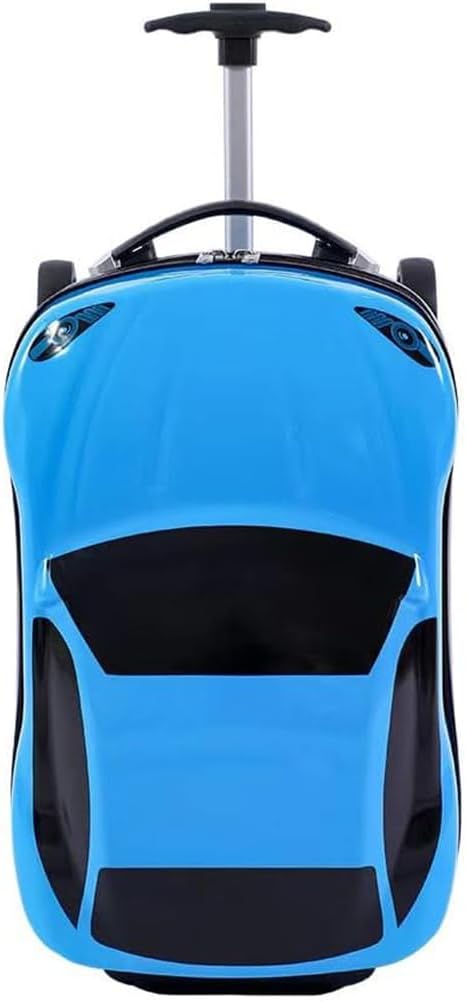 18” (45.72 cm) Kids Pull-Along Car Suitcase with Retractable Handle