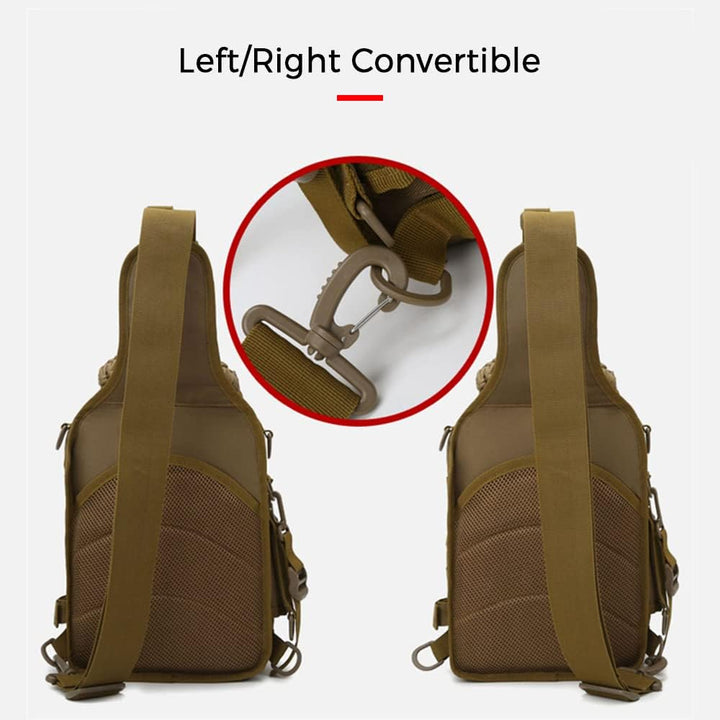 Fishing Sling Bag with Multi-Pocket Tackle Storage – Arvion