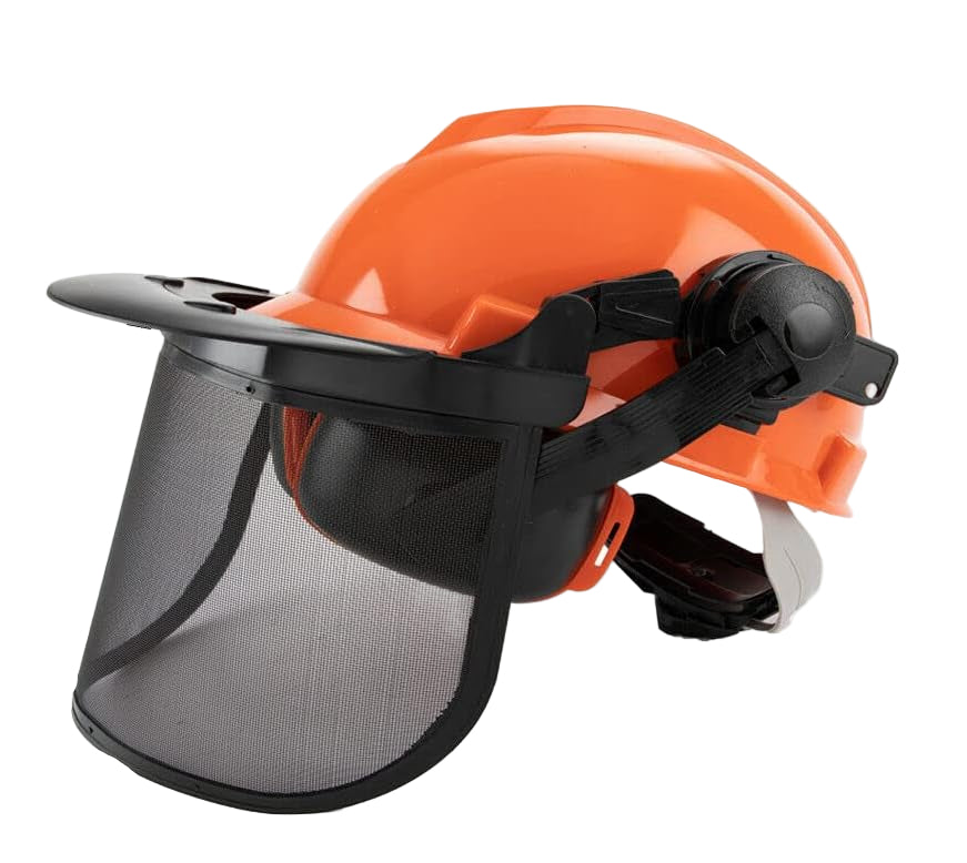 Forestry Safety Helmet with Face Shield & Ear Muffs – ArborMax