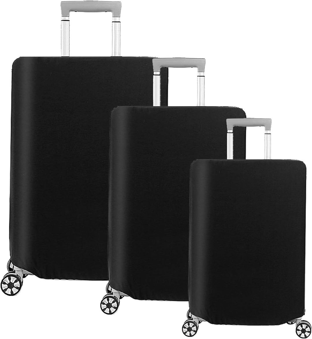 3-Piece Stretchable Luggage Cover Set with Anti-Tear and Dustproof Protection