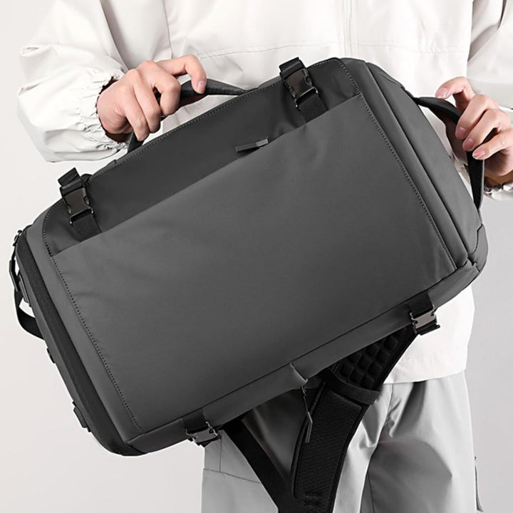 15” (38.1 cm)Waterproof Laptop Backpack with Side-Open Design & USB-C Port – TrekPro Series