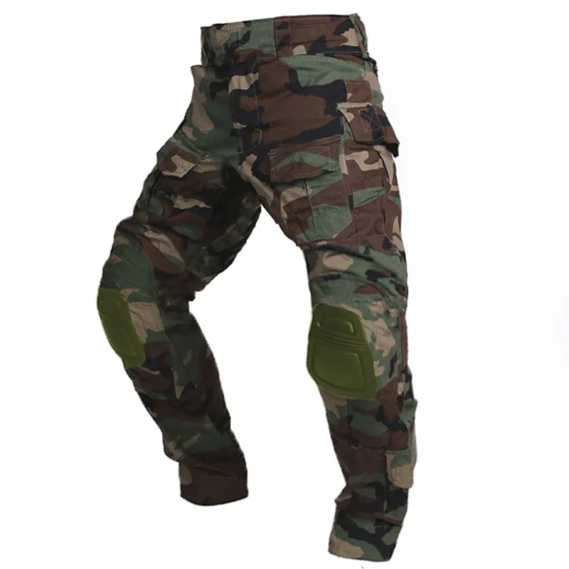 Men's Cargo Trousers with Knee Protection – Tobias