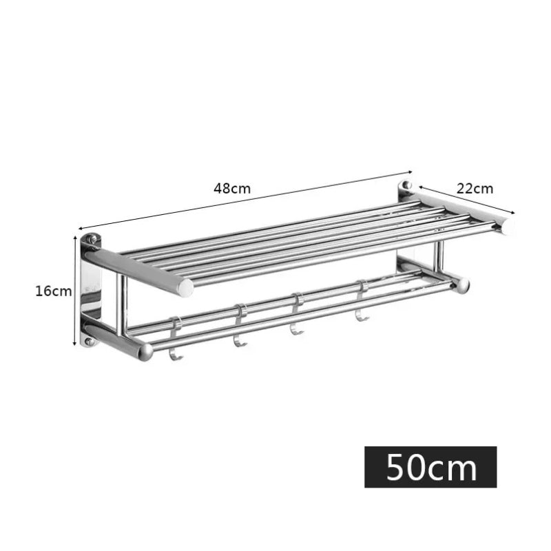 Stylish Stainless Steel Towel Rack - AeroRack