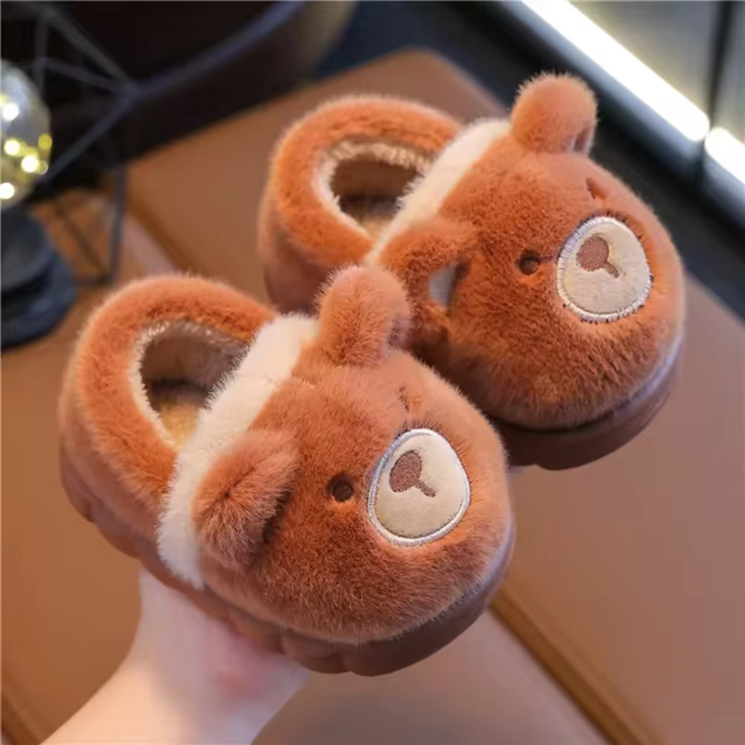 Kids Slippers with Animal Design – FunnyPaws
