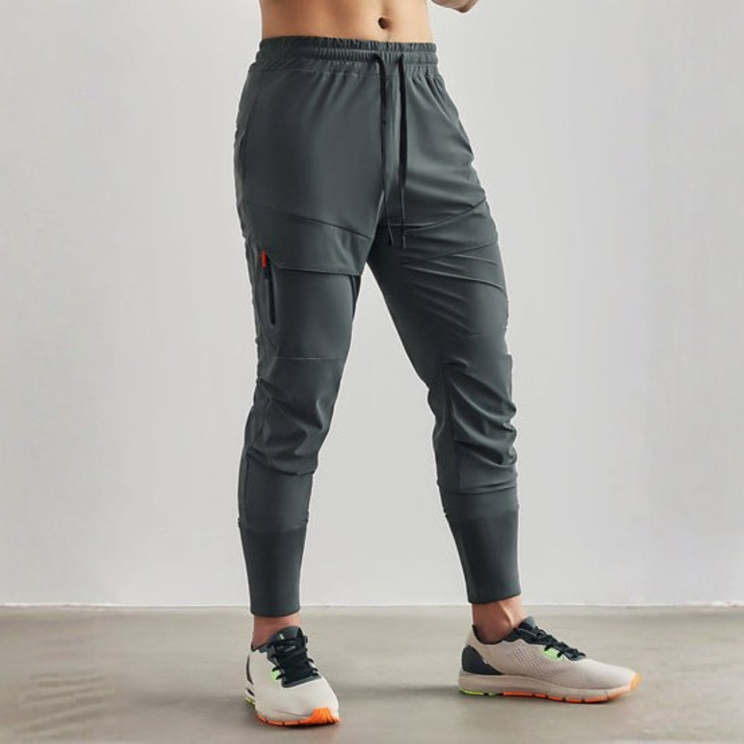 Men's Sports Trousers with Stretch and Pockets – Dario