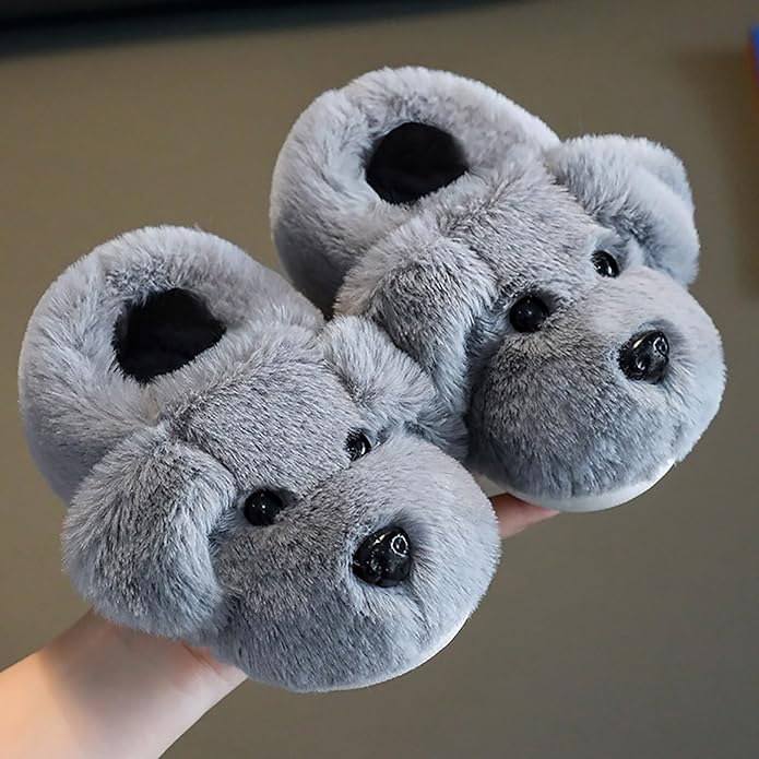 Kids' Slippers with Puppy Design – PuppyPaws