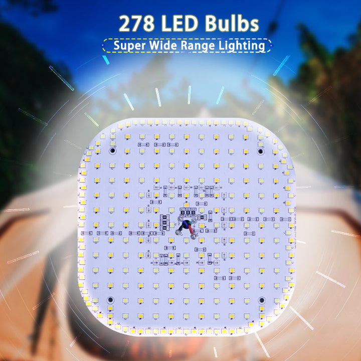 80W LED SOLAR-CHARGED CAMPING LAMP WITH MAGNET AND ZOOM FUNCTION-LY02S Solar energy-Nora Luxe