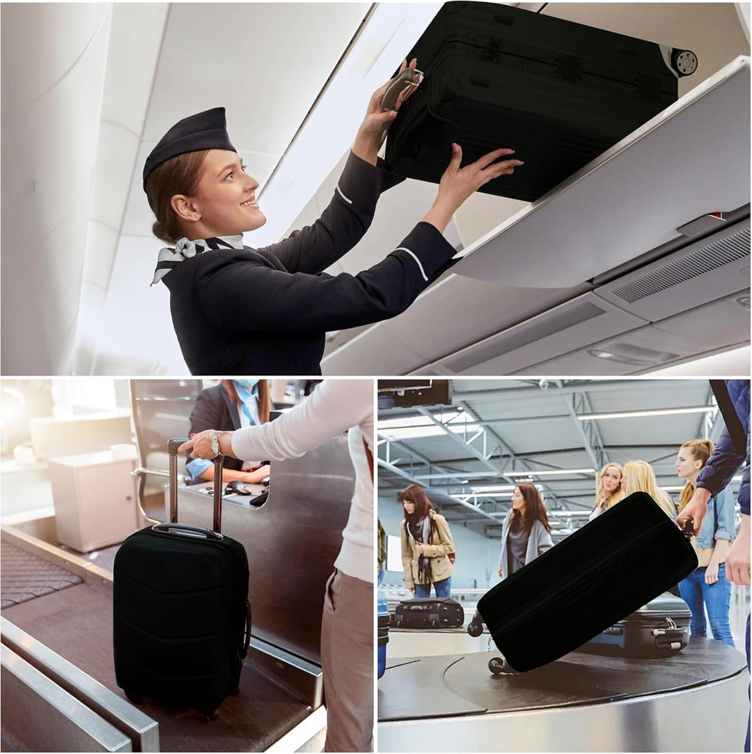 3-Piece Stretchable Luggage Cover Set with Anti-Tear and Dustproof Protection