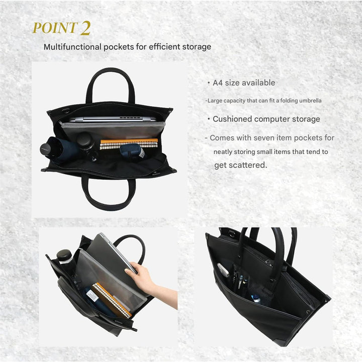 Professional 2-Way Business Briefcase with Organised Storage