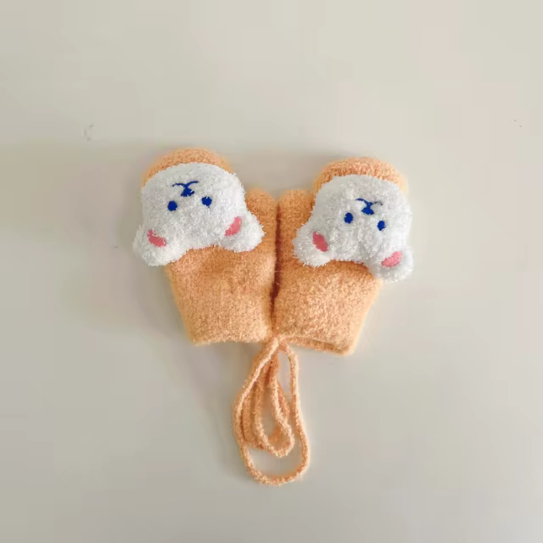 Children's Mittens with Bear Face – TinyBear Mittens