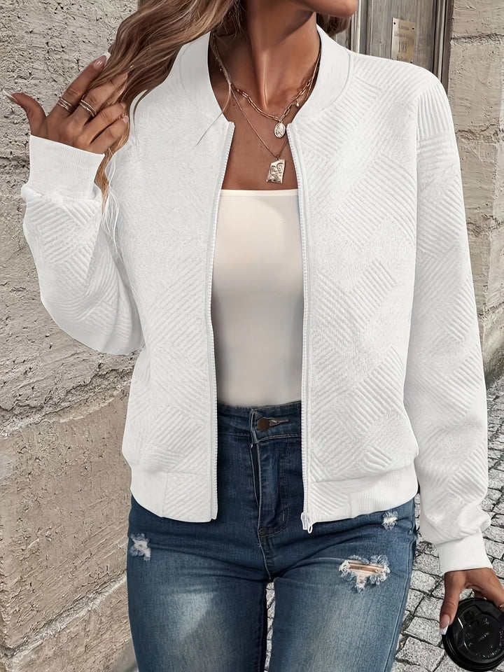 Stylish Women's Zip-Up Jacket – Rivka