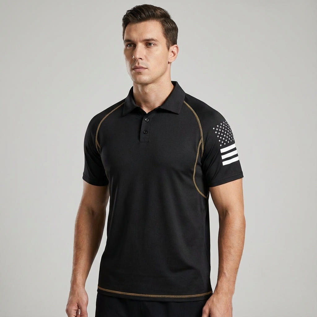 Atmungsaktives Sportshirt Mit Kragen - Evan