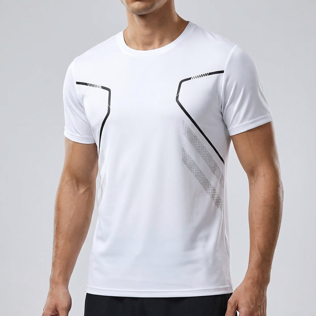 Atmungsaktives Sportshirt Mit Print - Kurt