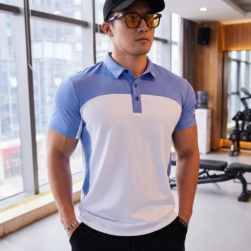 Atmungsaktives Sportpoloshirt - Trent