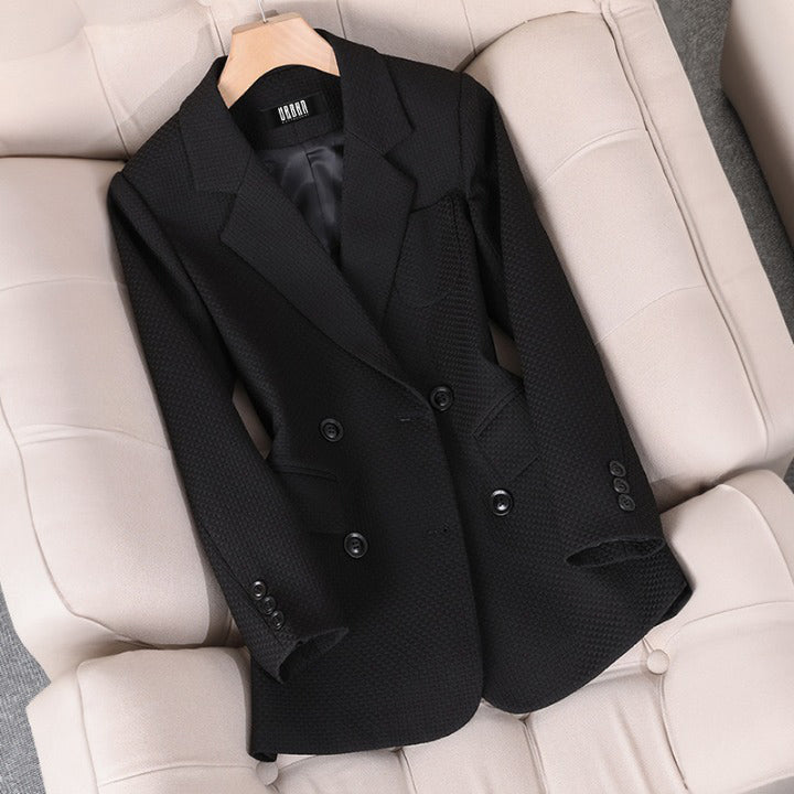 Ladies' checked blazer for autumn – Isabelle