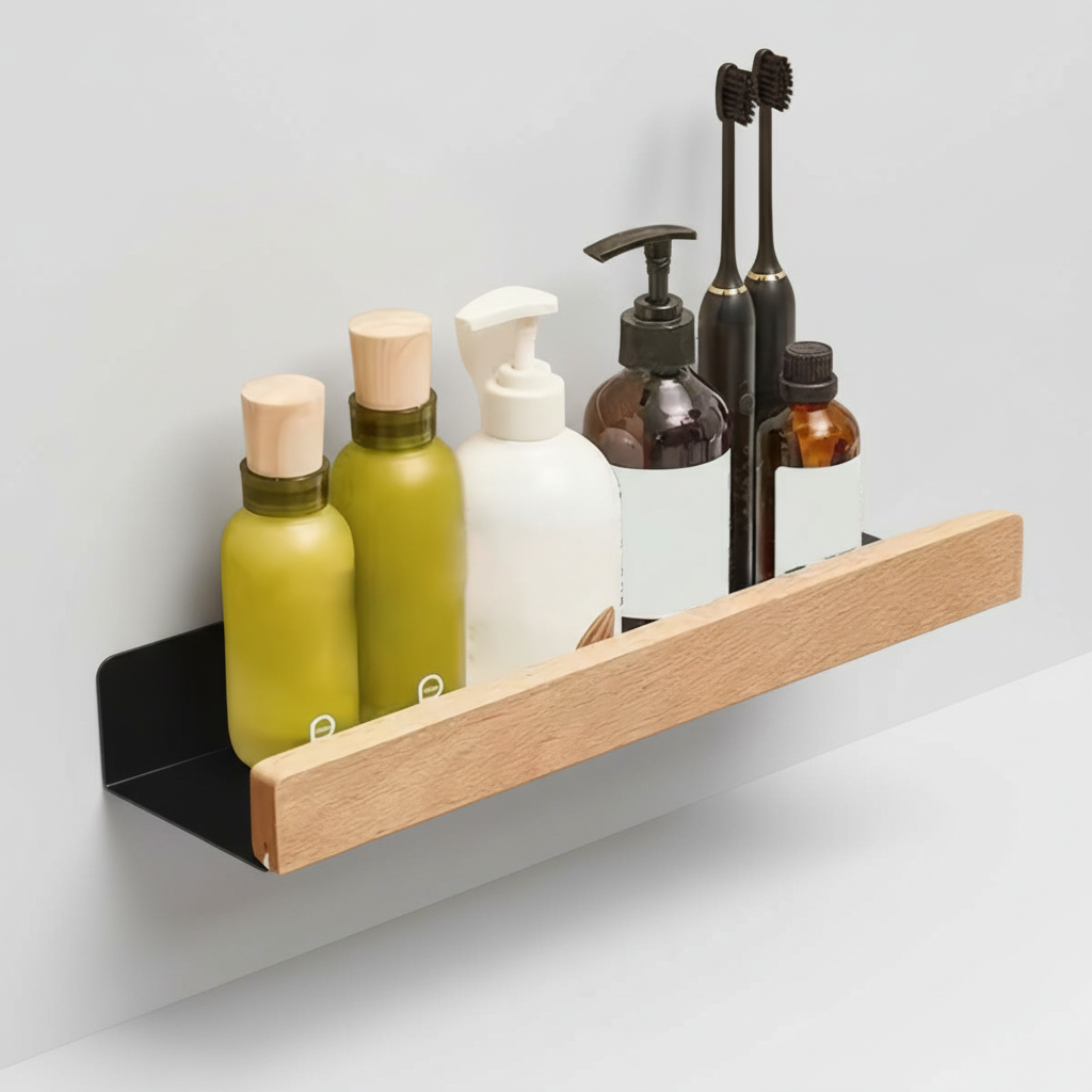 Bohrfreies Wandregal Aus Kunststoff - Shelfify