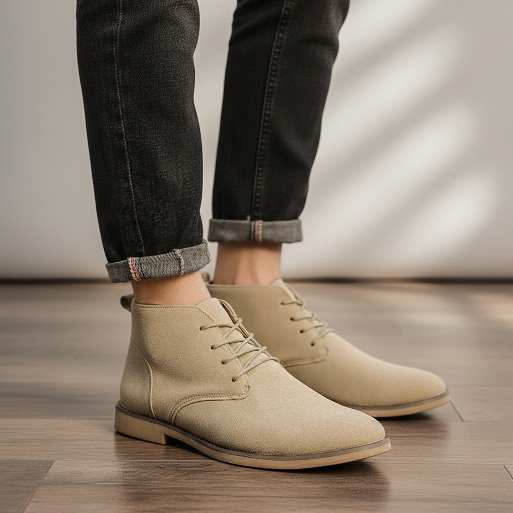 Elegante Halbhohe Schnürstiefel - Ivan
