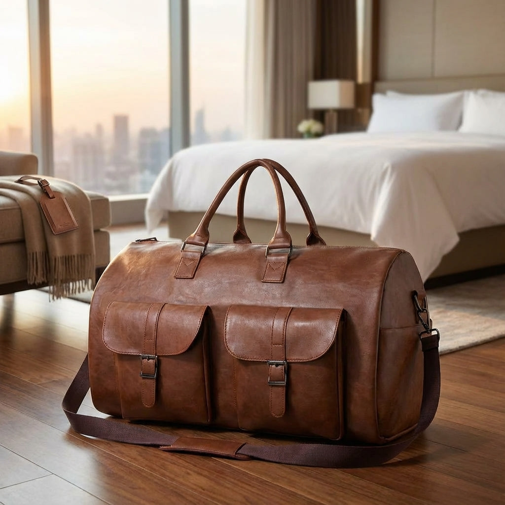 Grote Weekender Met Schoenenvak - Carrylux