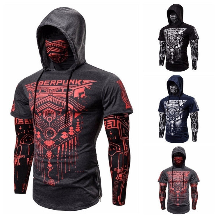 Men's hoodie with integrated skull mask – Autumn Edition ShadowX