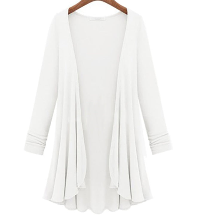 Ladies' cardigan with ruffles – Autumn Magic Elena