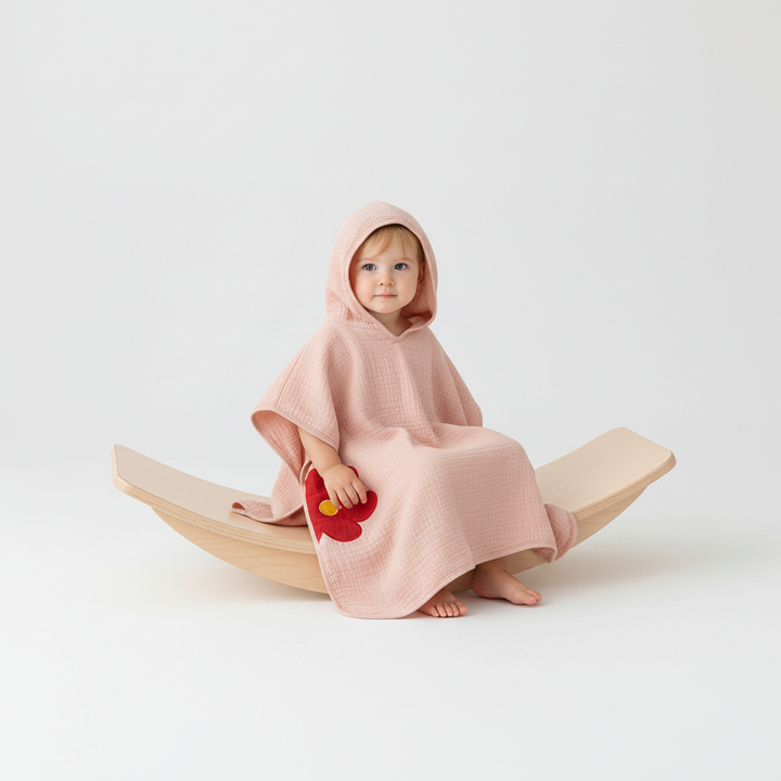 Hooded Poncho - KidsWrap