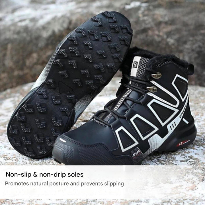 Unisex trekking shoes with non-slip profiled sole – Marco
