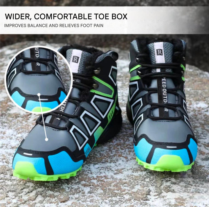Unisex trekking shoes with non-slip profiled sole – Marco
