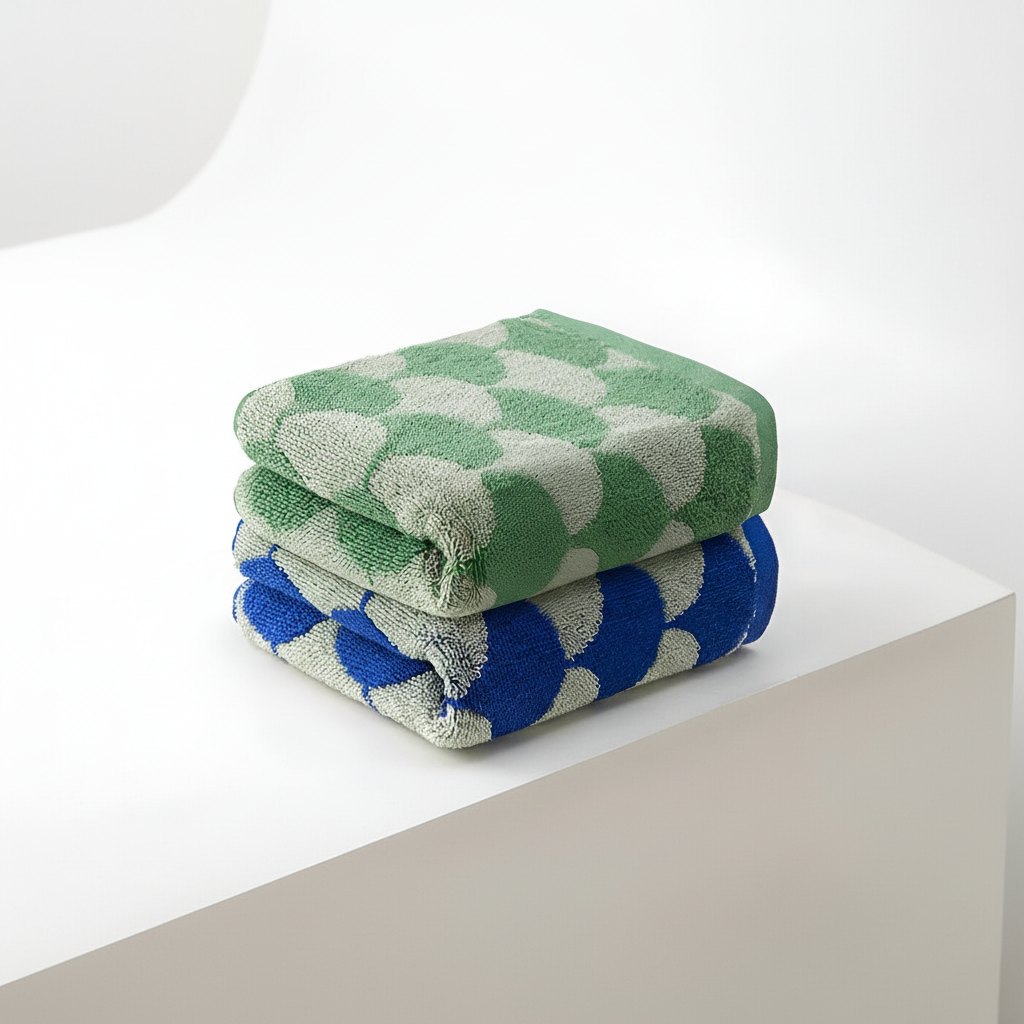 Jacquard-Baumwollhandtuch - FanTowel