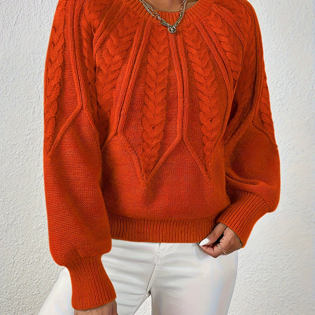 Kabelstrickpullover - Karin