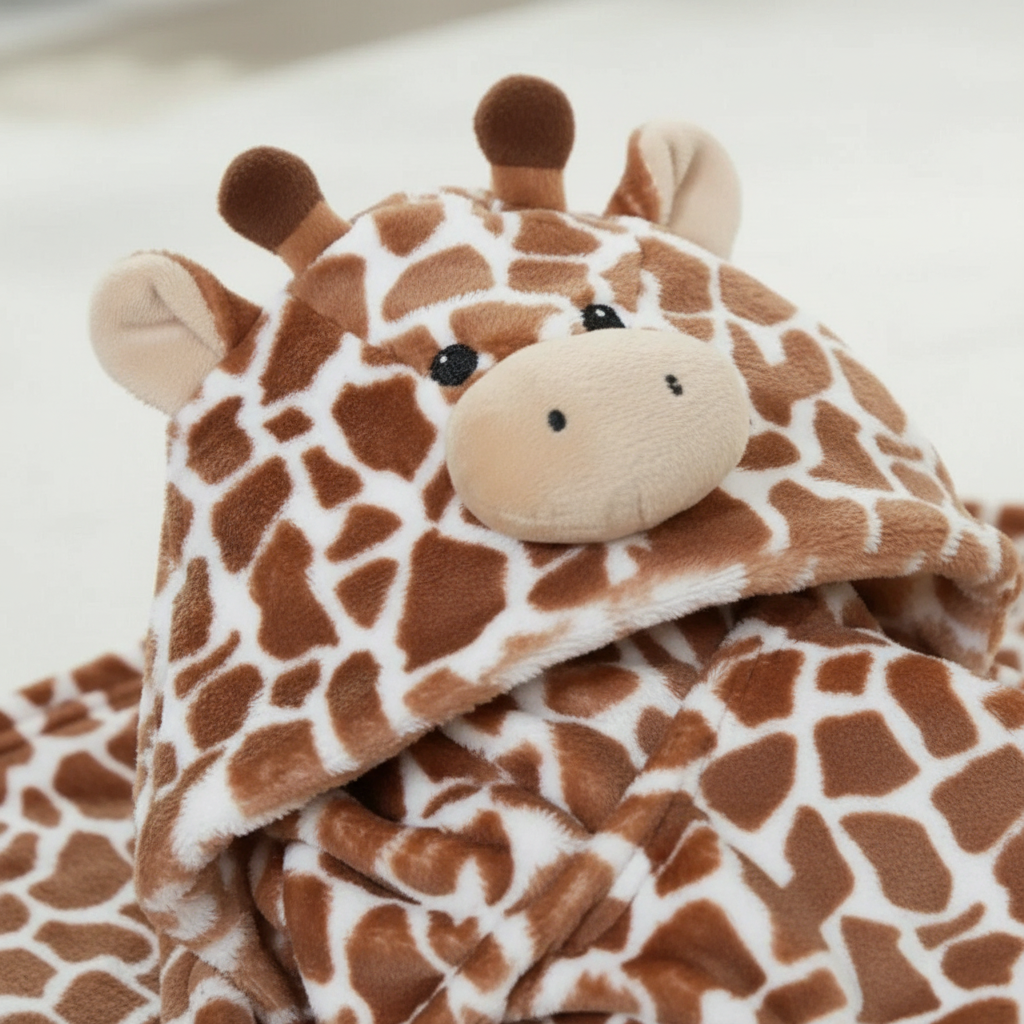Kapuzen-Badetuch Für Kinder - BathBuddy