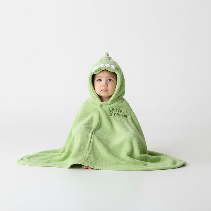 Kapuzenmantel Für Kleinkinder - CozyDino