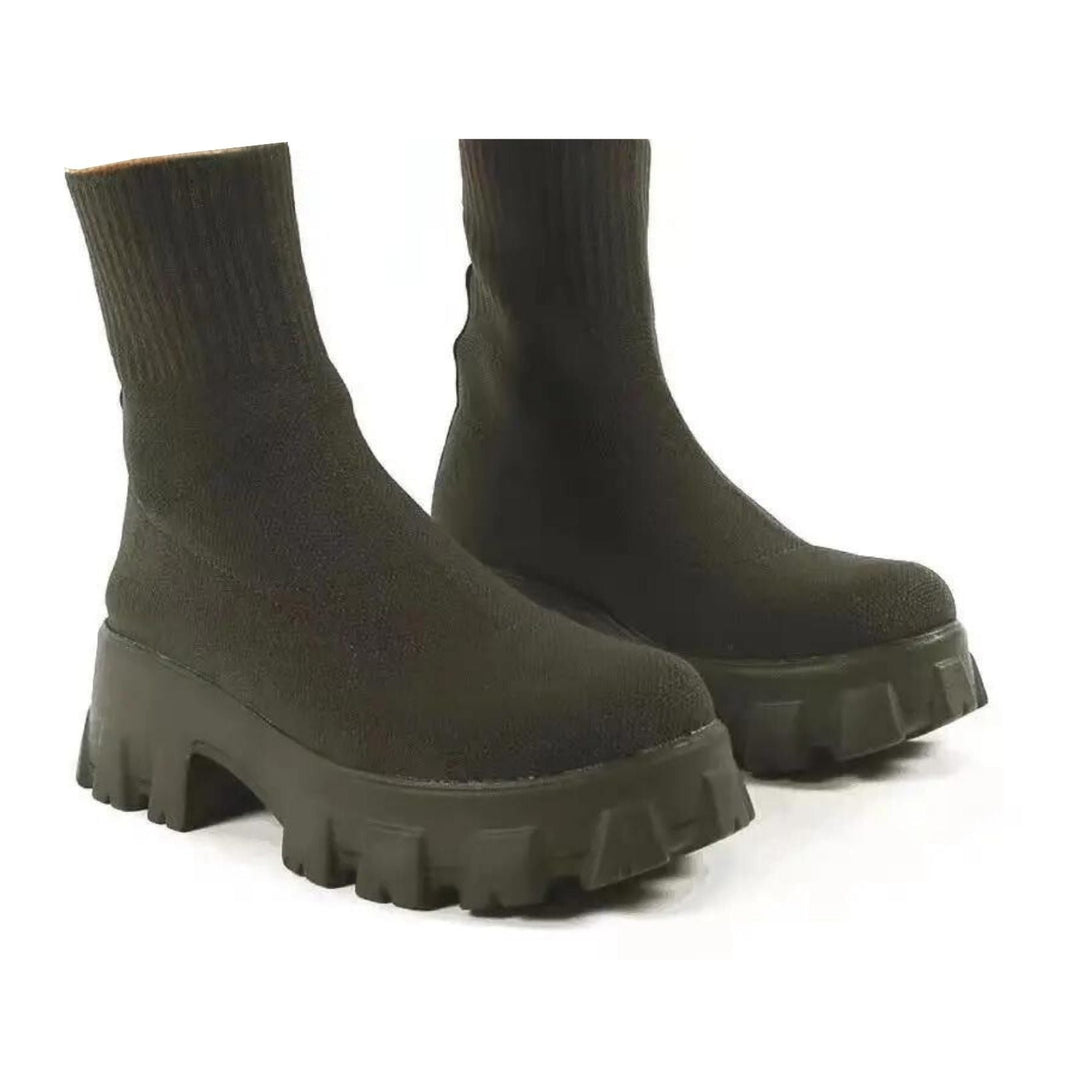 Ankle boots with chunky profile soles - Karolina