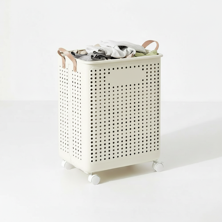 Klappbarer Rollen Wäschekorb - LaundryGlide