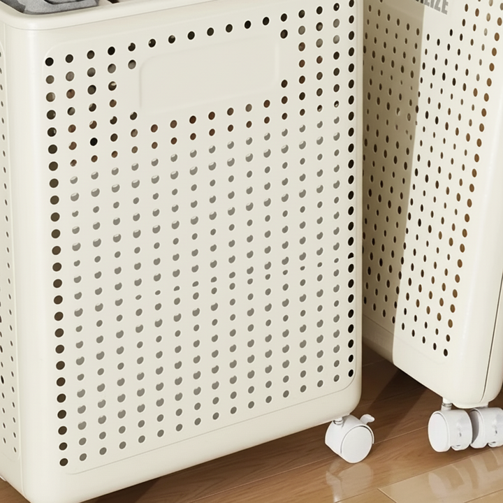 Klappbarer Rollen Wäschekorb - LaundryGlide